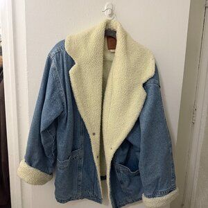 Levi's XS Sherpa Denim Jacket